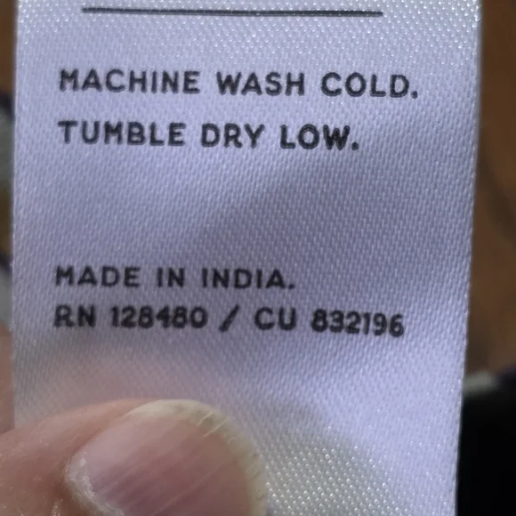 Pact Fit & Flare Cutout Back Dress Fkoral Leaf Pattern Purple Multicolor Size S - Picture 9 of 9